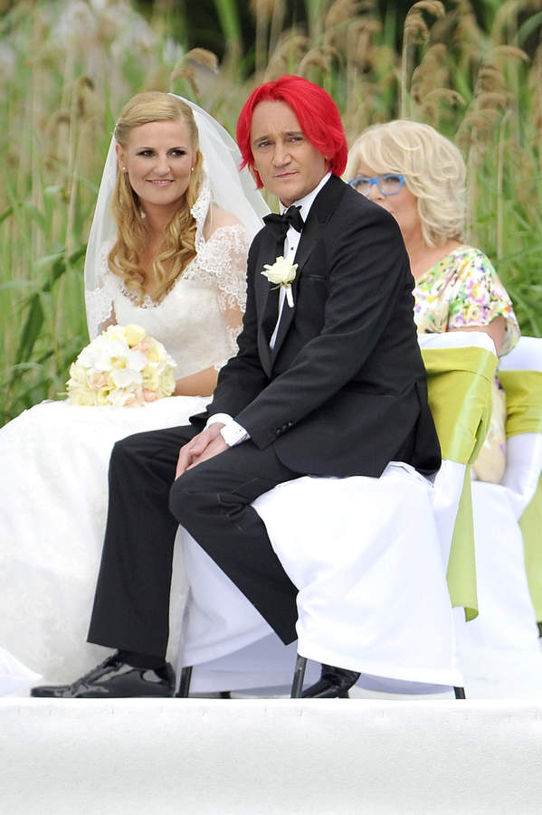 Michał Wiśniewski, Dominika Tajner, ślub 2012