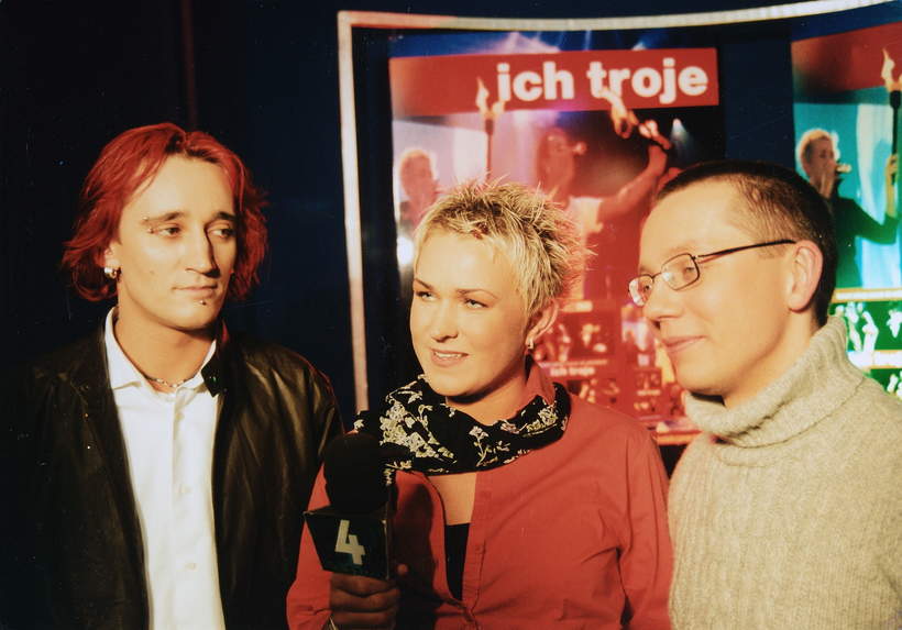 Michał Wiśniewski, Justyna Majkowska, Jacek Łągwa, Zespoł Ich Troje, Warszawa, 2000