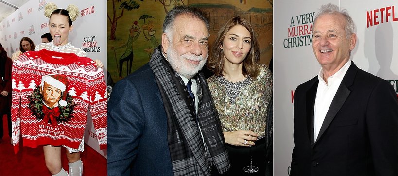 Miley Cyrus, Francis Ford-Coppola, Sofia Coppola i Bill Murray