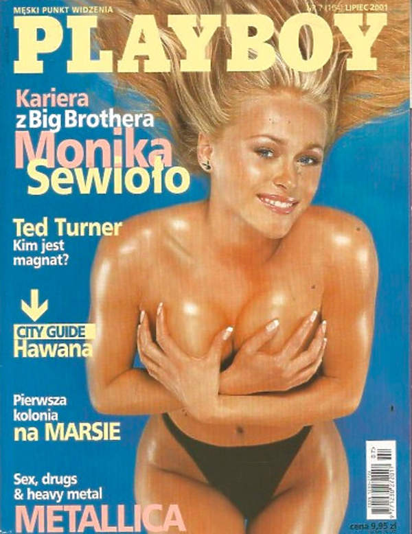 Monika Sewioło, Playboy 2001