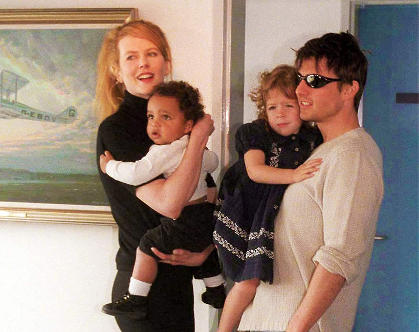 Nicole Kidman, Tom Cruise, syn, córka, 1996