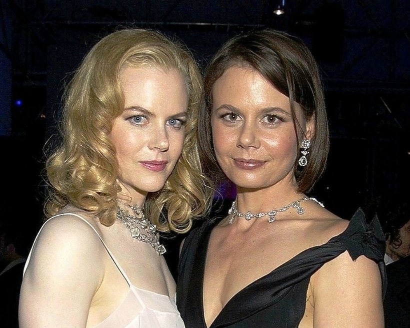 Nicole Kidman z siostrą