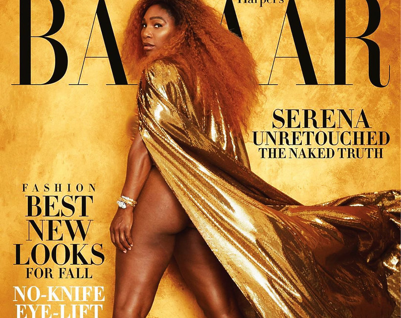 okładka Harpers Bazaar Serena Williams