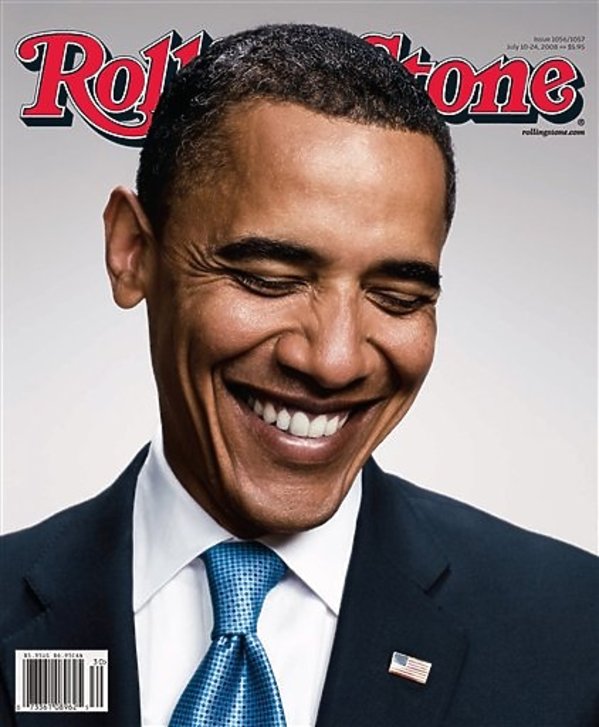 Okładka Rolling Stone z Barackiem Obamą, 2008