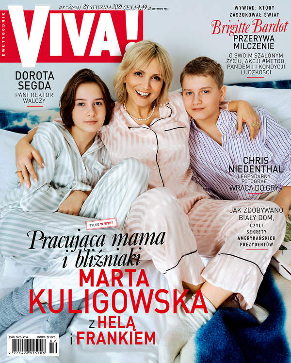 okl_kulig.Marta Kuligowska, VIVA! 2/2021 okładka