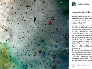 Oświadczenie Marion Cottilard na Instagramie