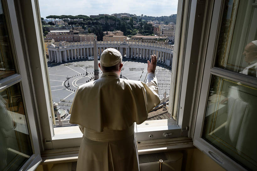 Papież Franciszek, Włochy 2020
