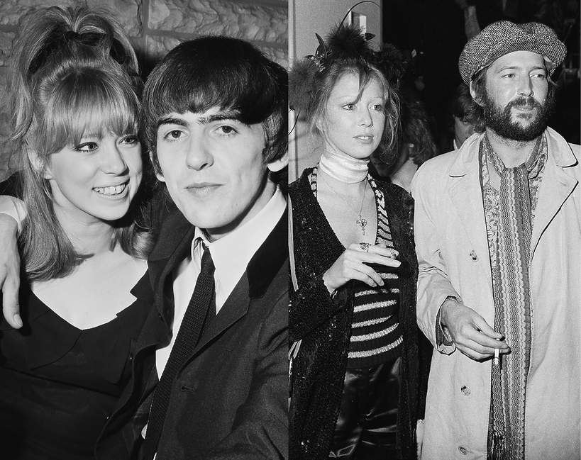 Pattie Boyd, George Harrison i Eric Clapton, czyli najpopularniejsza historia o miłosnym trójkącie z lat 60.
