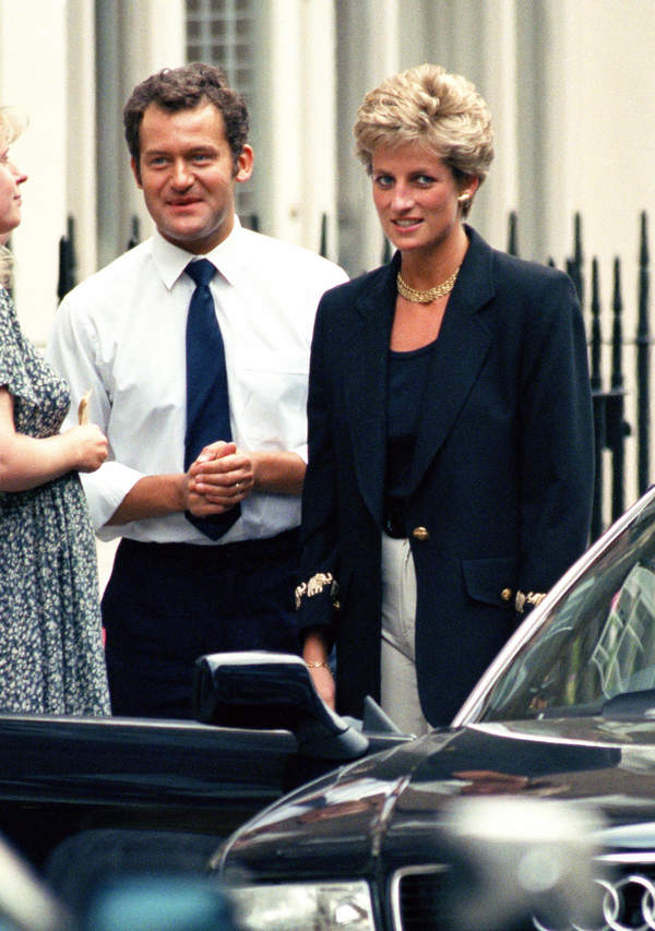 Paul Burrell, księżna Diana z kamerdynerem