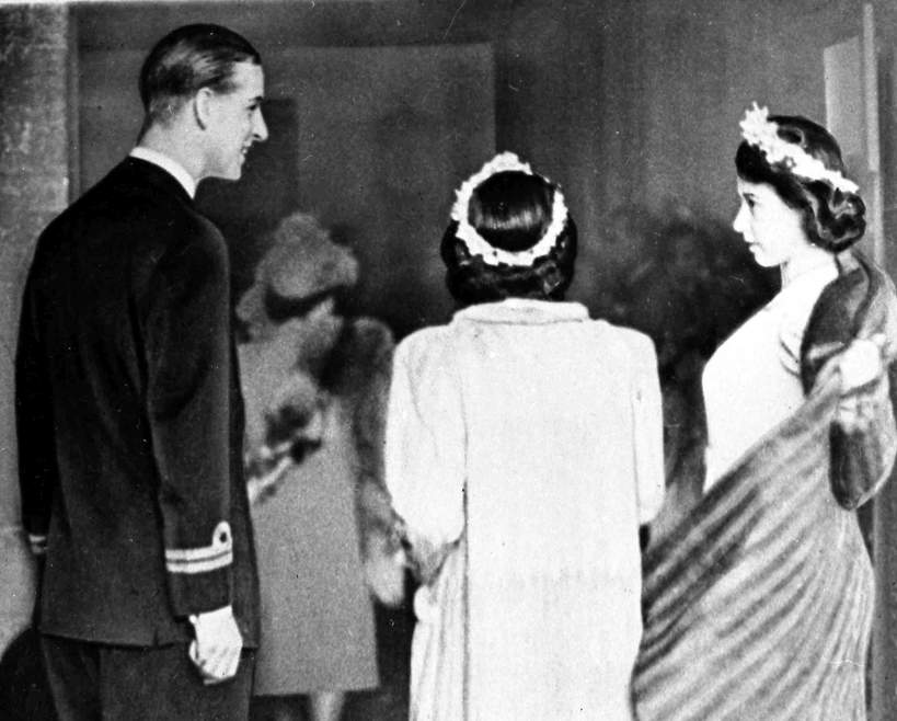 Pierwsze zdjęcie Elżbiety II i księcia FIlipa