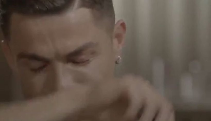 Płaczący Cristiano Ronaldo