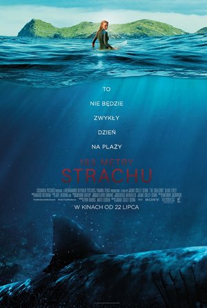 plakat filmu 183 metry strachu, The Shallows. Blake Lively. United International Pictures Sp. z o.o.
