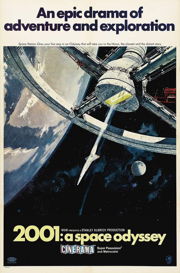 plakat filmu 2001: Odyseja kosmiczna