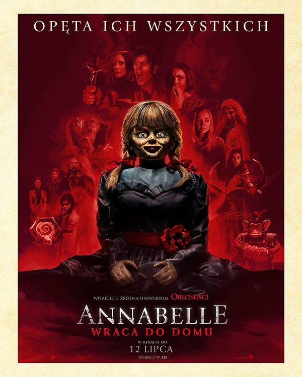 plakat filmu Annabelle wraca do domu