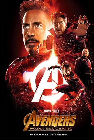 plakat filmu Avengers: Wojna bez granic