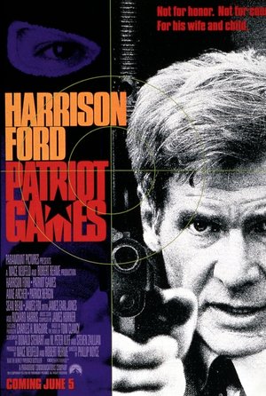 plakat filmu Czas patriotów. Harrison Ford, Anne Archer, Thora Birch