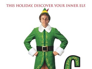 plakat filmu Elf. Will Ferrell