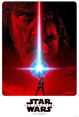 plakat filmu Gwiezdne wojny: Ostatni Jedi. Disney