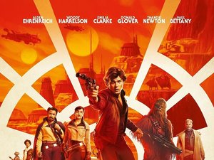 plakat filmu Han Solo: Gwiezdne wojny - historie. Ron Howard