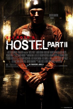 plakat filmu Hostel, część II. Eli Roth
