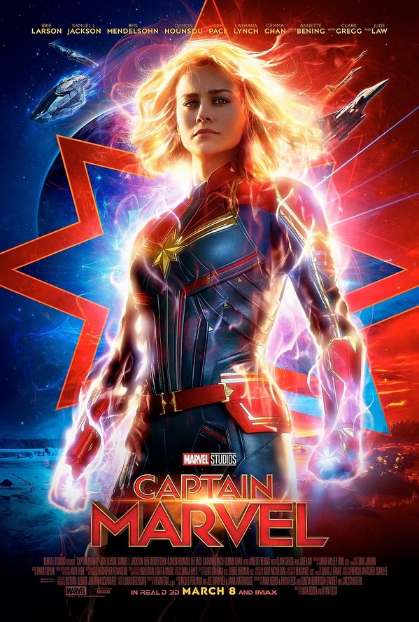 Plakat filmu Kapitan Marvel