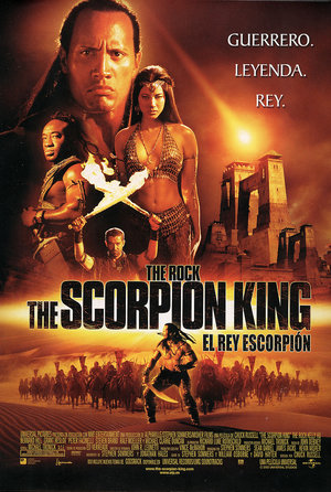 plakat filmu Król Skorpion