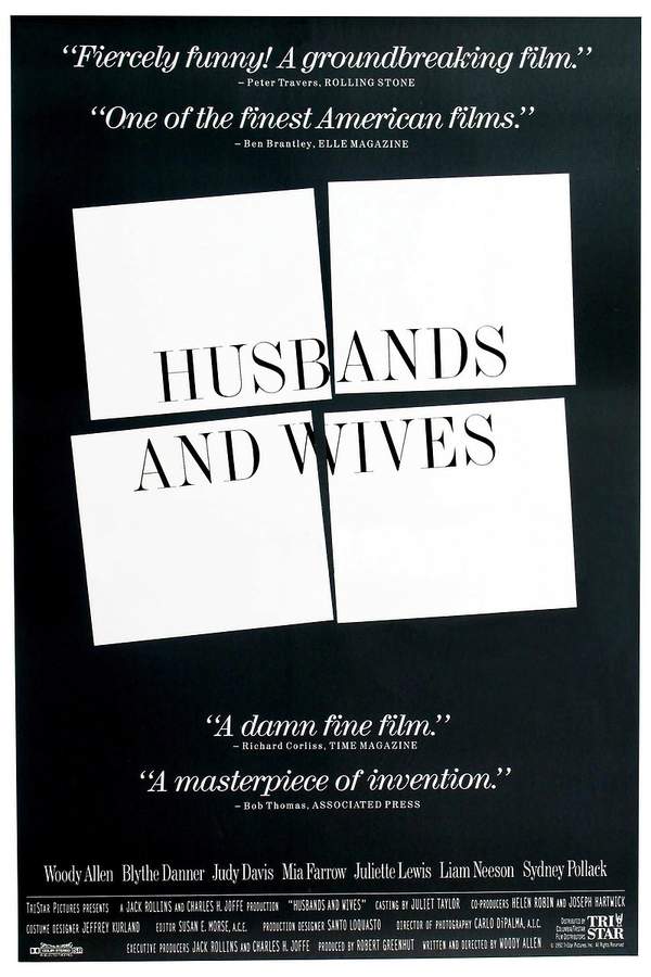 plakat filmu Mężowie i żony