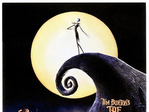 plakat filmu Miasteczko Halloween. Tim Burton