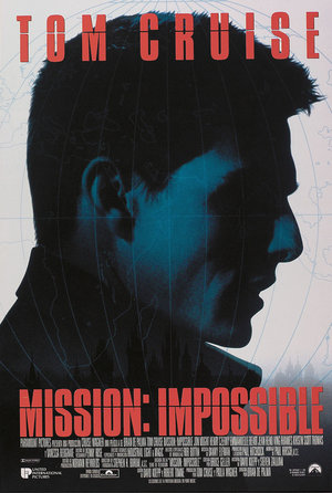 plakat filmu Mission Impossible, reż. Brian De Palma