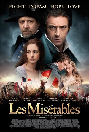 plakat filmu Nędznicy - Les Miserables