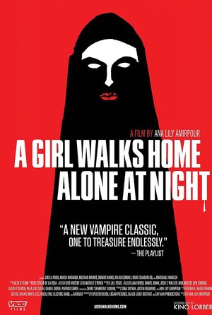 plakat filmu O dziewczynie, która wraca nocą sama do domu
