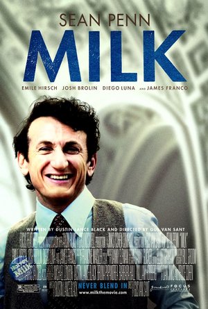 plakat filmu Obywatel Milk. Sean Penn