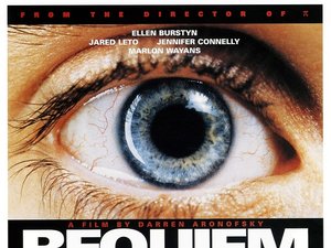 plakat filmu Requiem dla snu, Requiem for a Dream, reż. Darren Aronofsky