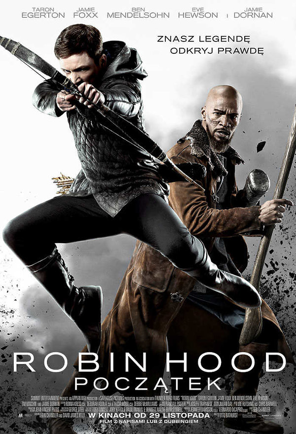 Plakat filmu Robin Hood. Początek