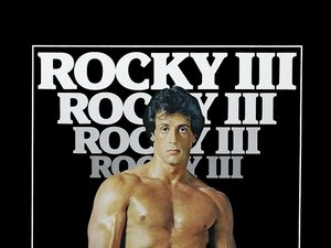Plakat filmu Rocky 3. Sylvester Stallone