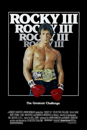 Plakat filmu Rocky 3. Sylvester Stallone