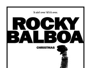 Plakat filmu Rocky Balboa. Sylvester Stallone