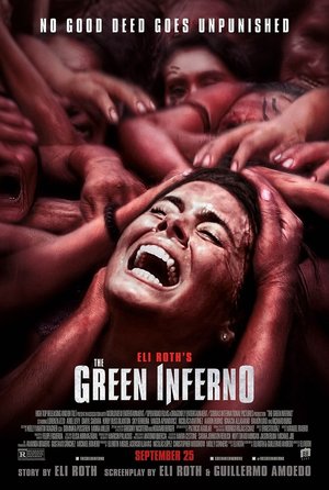 plakat filmu The Green Inferno. Eli Roth