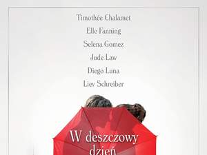 plakat filmu W deszczowy dzień w Nowym Jorku