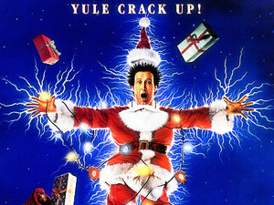 Plakat filmu W krzywym zwierciadle: Witaj, Święty Mikołaju