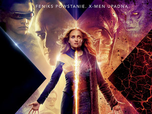 plakat filmu X-Men. Mroczna Phoenix
