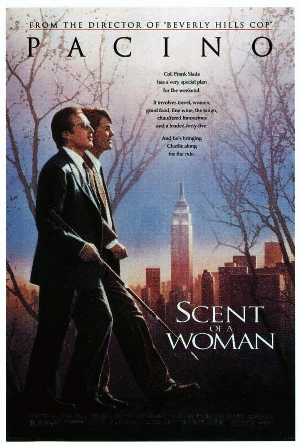plakat filmu Zapach kobiety, Scent of a Woman