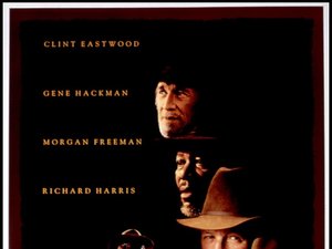 plakat z filmu Bez przebaczenia, Clint Eastwood