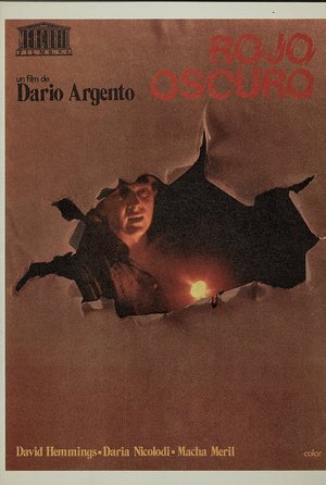 plakat z filmu Głęboka czerwień, Profondo Rosso