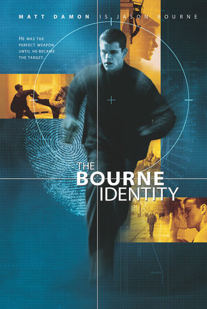 plakat z filmu Tożsamość Bourne'a