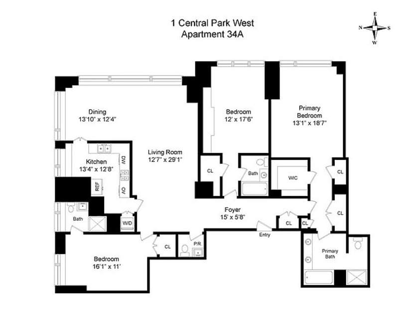 plan mieszkania Janet Jackson