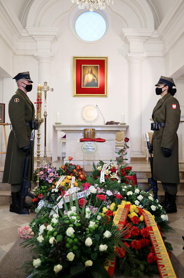 Pogrzeb Barbary Krafftówny, 2022