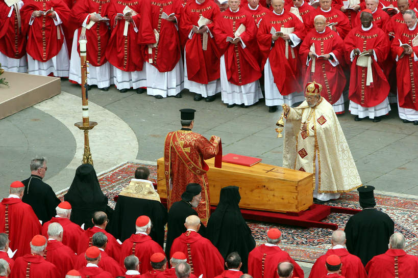 Pogrzeb Jana Pawła II, gołąb w Meksyku