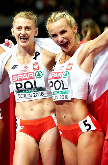 polska sztafeta, złoty medal, Mistrzostwa Europy w Lekkoatletyce, Berlin 2018