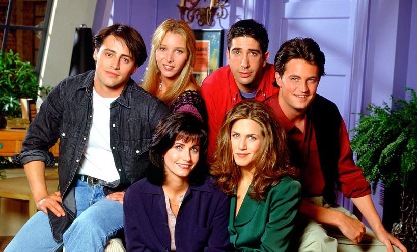 Przyjaciele,Friends, Matt LeBlanc, Lisa Kudrow, David Schwimmer, Matthew Perry, Courteney Cox, Jennifer Aniston, 1994